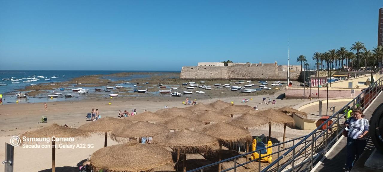 Apartamento Piso Playa La Caleta Cádiz Exterior foto